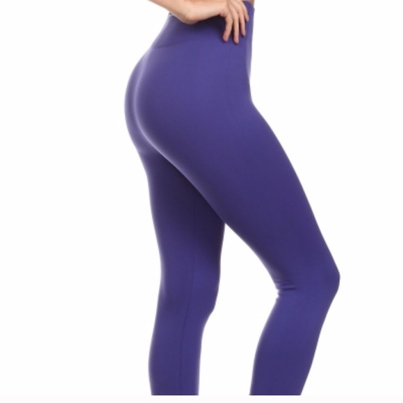 Pants - Violet Fleece Leggings